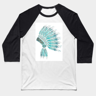 Headdress dream teal Baseball T-Shirt